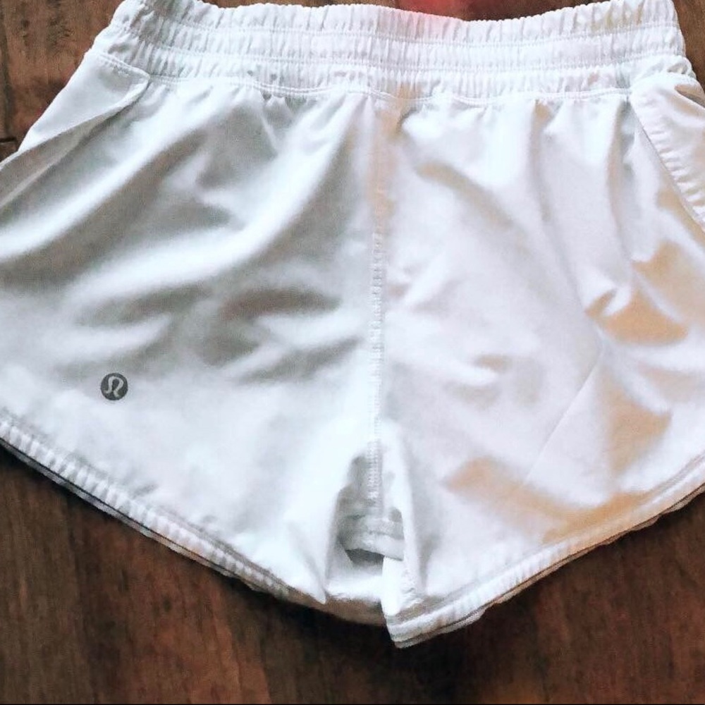 SOLD White lulu shorts size 2 $35